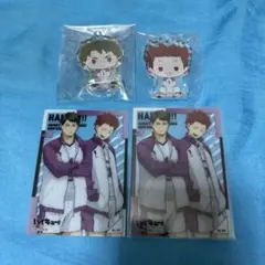 牛島若利　天童覚　アクリルチャーム　クリアカード