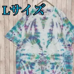 古着　GILDAN ギルダン　タイダイ柄　Tシャツ　輸入品　一点物　半袖