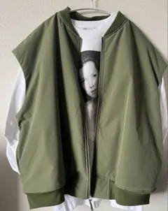 サユナオコラボ　しまむら　ベスト　サイズＬ　新品未使用