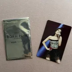 blackpink Jisooトレカ bornpink 映画前売り特典 ジス