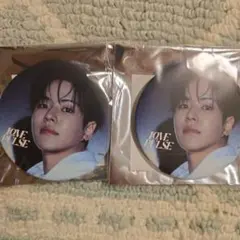 TREASURE ジェヒョク　ポップアップ　缶バッジ LOVE PULSE