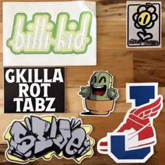 ① グラフィティー ステッカー 6枚セット graffiti グラフィティ