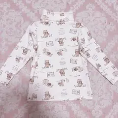 tete a tete バースデイ　てちくま　タートルネック　90 テータテート