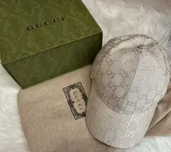 GUCCI GGラメ ベースボールキャップ