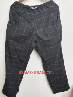 美品❗️BEAMS×GRAMICCI チェック柄クライミンのサムネイル
