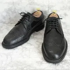 極美品☆大塚製靴 HappyWalker メダリオン 革靴 黒 25EEEのサムネイル