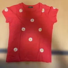 UNITED COLORS OF BENETTON 花柄刺繍 Tシャツのサムネイル