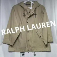 RALPH LAUREN　刺繍ロゴパーカージャケット　ベージュ
