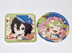 鬼滅の刃 ストロベリーフェスティバル ワッペン風シール 伊黒小芭内 甘露寺蜜璃