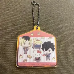 ハイキュー　サンリオコラボ　アクリルキーホルダー アクキー　孤爪研磨　黒尾鉄朗