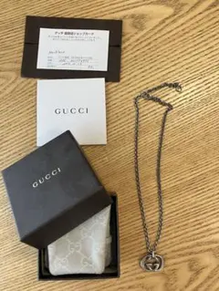 GUCCI グッチ GG スカル ドクロ ゴースト ネックレス シルバー925 GUCCI グッチ ネックレス スカル ゴースト GG シルバー 925 - メルカリ