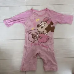 ミニーマウスロンパース 60-70サイズ