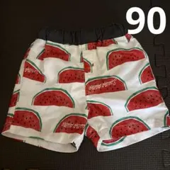 SCAMP CAMP スイムパンツ 90cm スイカ柄