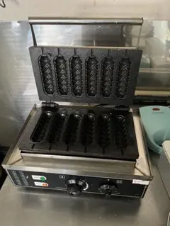 ◉※後左1031 未使用保管品 業務用 ダブルワッフルメーカー 電気式