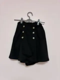 pom ponette M(150) ブラック プリーツスカートのサムネイル
