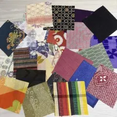 古布462 着物地ハギレ25枚