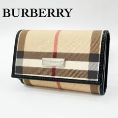 極美品 Burberry キーケース ノバチェック 6連 ロゴプレート - メルカリ