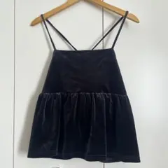 coca ベロアキャミソール