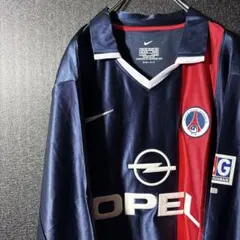 【★PSG】 古着 NIKE メンズ サッカー ユニフォーム 2XL 長袖 希少