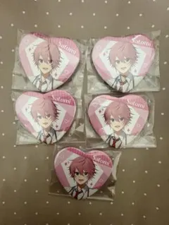 すとぷり さとみ ハート缶バッジ