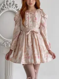 LIZLISA シンデレラ 花柄ワンピース