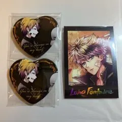 あくねこ 心あったかハート缶バッジ ロノ ぱしゃこれ プレミアム