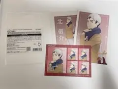 ハイキュー 北信介 冬制服 ポストカード＆ステッカー