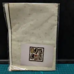 アルファベット刺繍生地 IJKL MN 20×25 cm