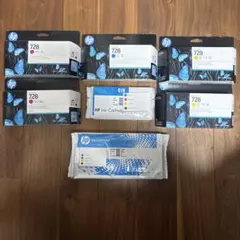 HP728 インクカートリッジ 4本セット 取付期限内 インクタンク - メルカリ