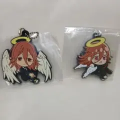 【チェンソーマン 】天使の悪魔デフォらば ラバーキーホルダー 2点セット
