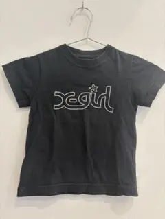 X-girl Tシャツ ブラック ロゴプリントのサムネイル
