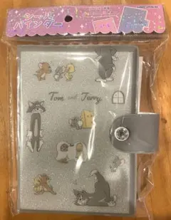 【新品未開封おまけ付き】トムとジェリー シールバインダー　シールシート10枚入り