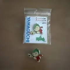 山口国体 2011 ちょるる ピンバッジ サッカー
