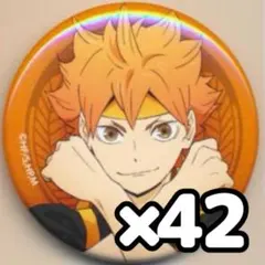 日向翔陽 缶バッジ 応援団 和装 和風 ハイキュー