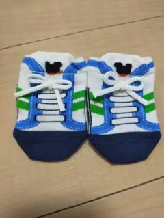 新品　ミキハウス スニーカー風ベビー靴下 9-11cm　赤ちゃん