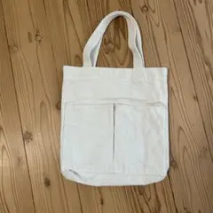 帆布　縦型マイトートバッグ　無印良品
