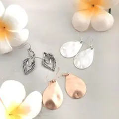 ピアス 3ペアセット