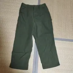 GU ワークパンツ　メンズМ　コットンパンツ 薄手