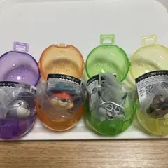 ズートピア２ファッションリング セミコンプ　ガチャ　4点