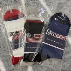TOMMY HILFIGER ソックス 3足セット 25-27cmのサムネイル