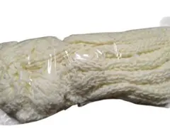 アイボリー ニット ロングマフラー 未使用