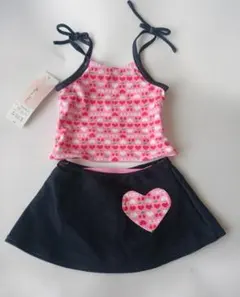 Moon Shot セパレート 水着 3点セット ピンク 110cm