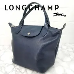 美品】ロンシャン キュイール トートバッグ 黒 レザー 2way - メルカリ