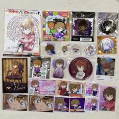 名探偵コナン　DCC 灰原哀　缶バッジ　シール　カード　色紙