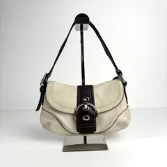 COACH コーチ ハンドバッグ ソーホー レザー ワンショルダー ホワイト