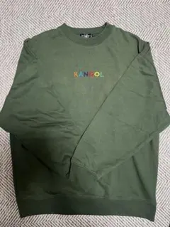 KANGOL オリーブグリーン トレーナー F