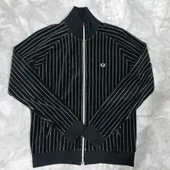 FRED PERRY ベロア素材 トラックジャケット