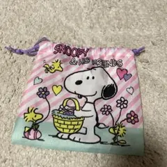PEANUTS スヌーピー ポーチ 巾着袋