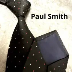 【✨極美品✨】 Paul Smith ポールスミス ネクタイ ブラック ドット