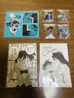 コナンプラザ 限定商品 クリアファイル ステッカー キーホルダー 諸伏 